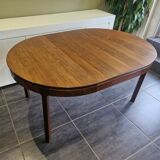 Scandinavian extendable teak table, 1970s