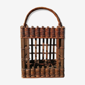 Porte bouteille panier