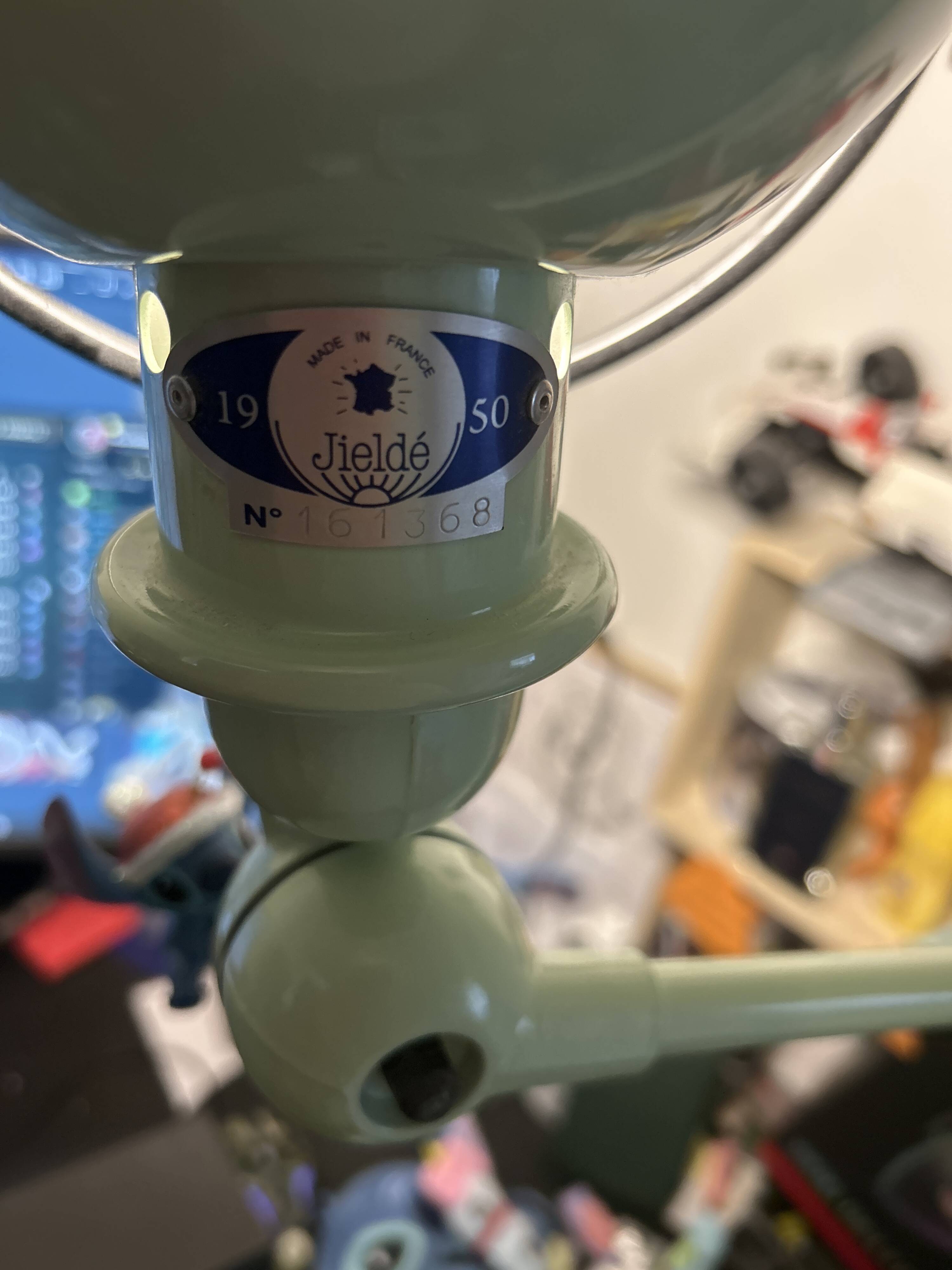 Original Jieldé Loft desk lamp with clamp