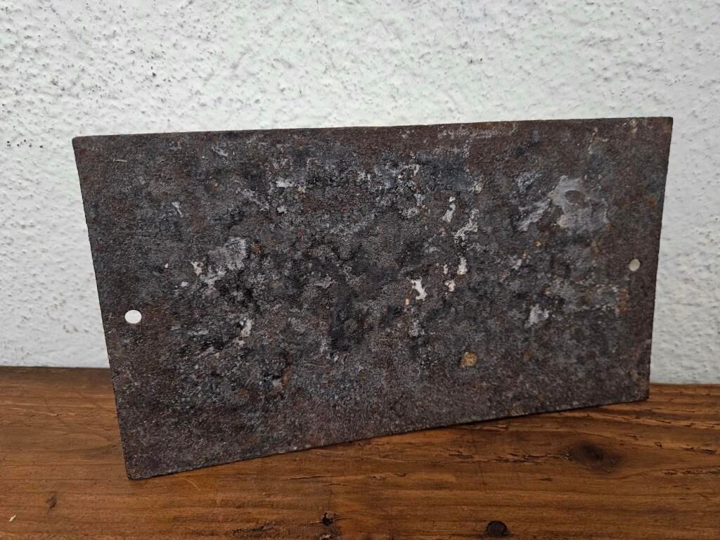 Bernard enamelled plaque