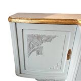 Double body high cabinet + mirror