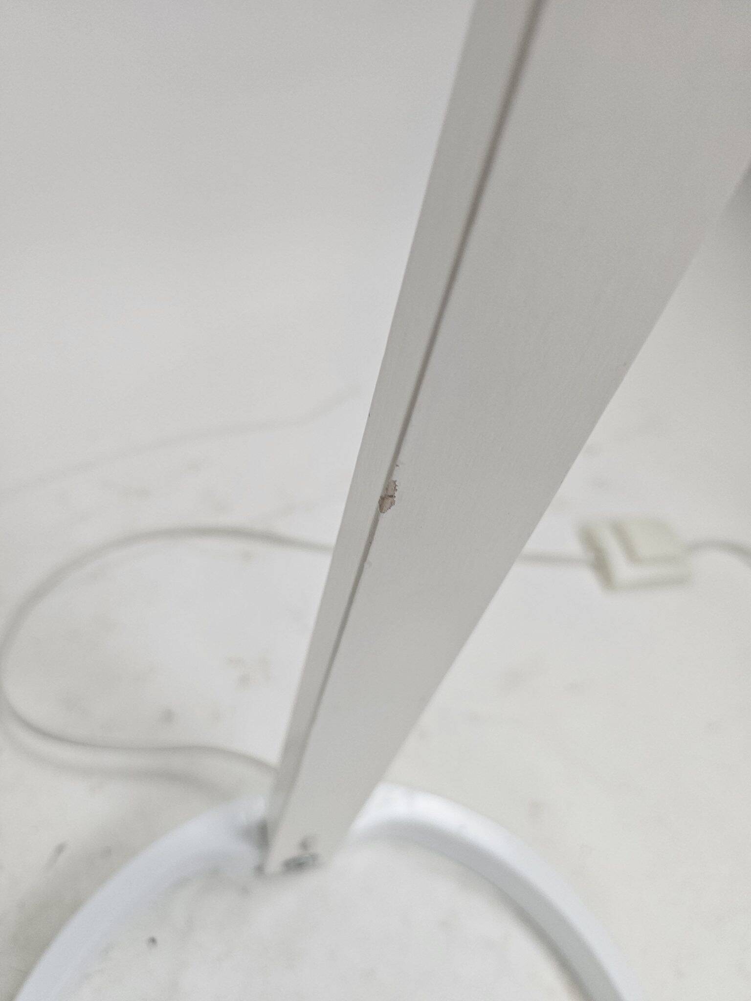 Caprani floor lamp with graphic cocoon shade, Denmark, 1970s