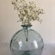 Thick glass cylinder, vase
