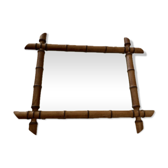 Bamboo mirror