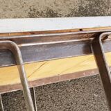 Industrial coffee table