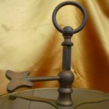 Lampe bouillotte 3 feux abat-jour tole