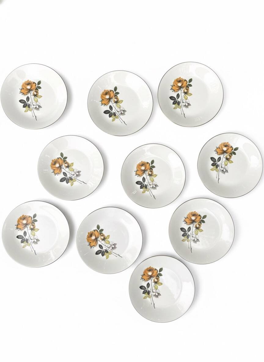 Antique dessert plates