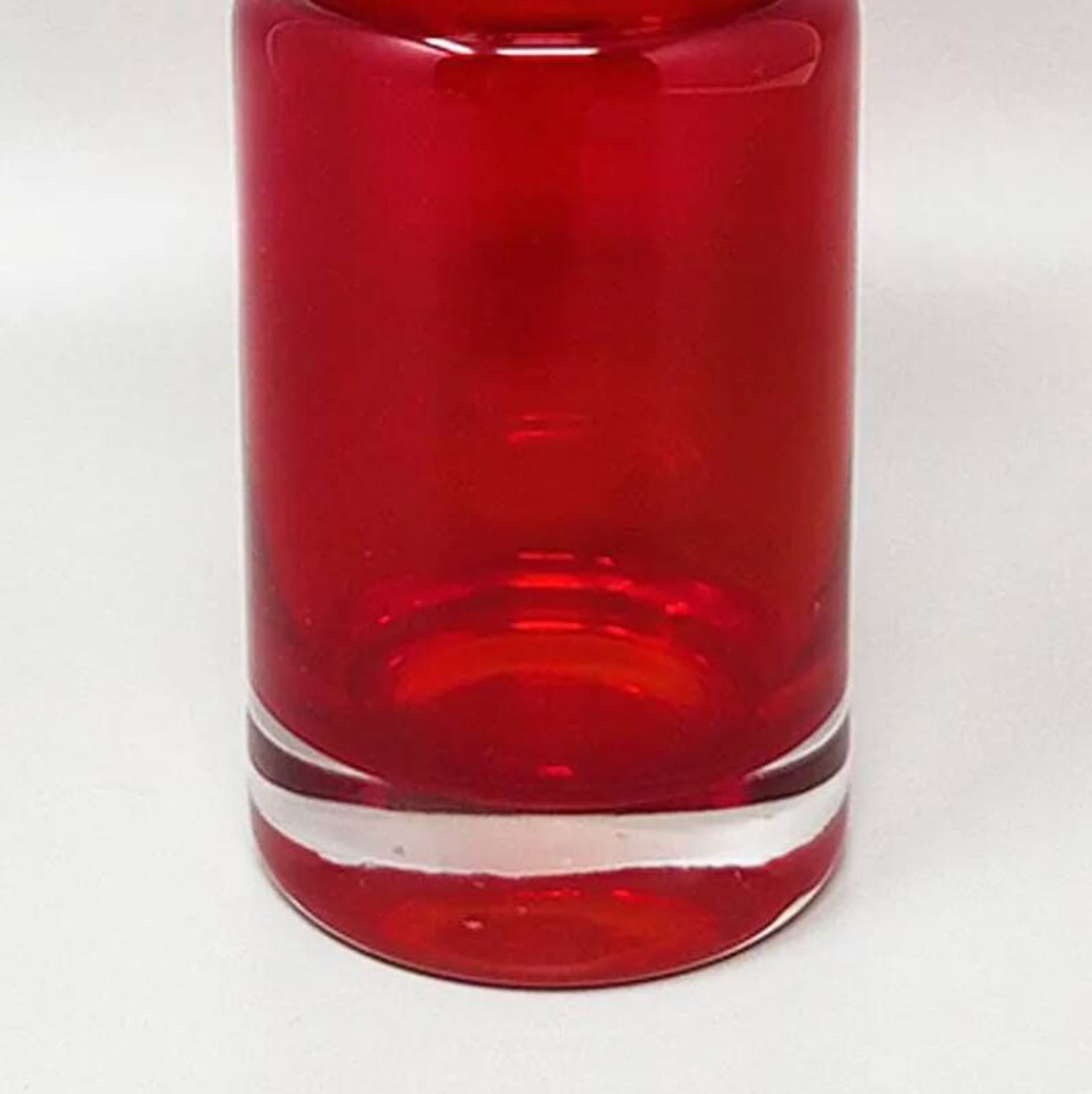 1970s tamara aladin vase tulppaani (#1513) for riihimaki/riihimaen lasi oy