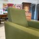 Paire Fauteuil Fero Vert Vintage circa 1960