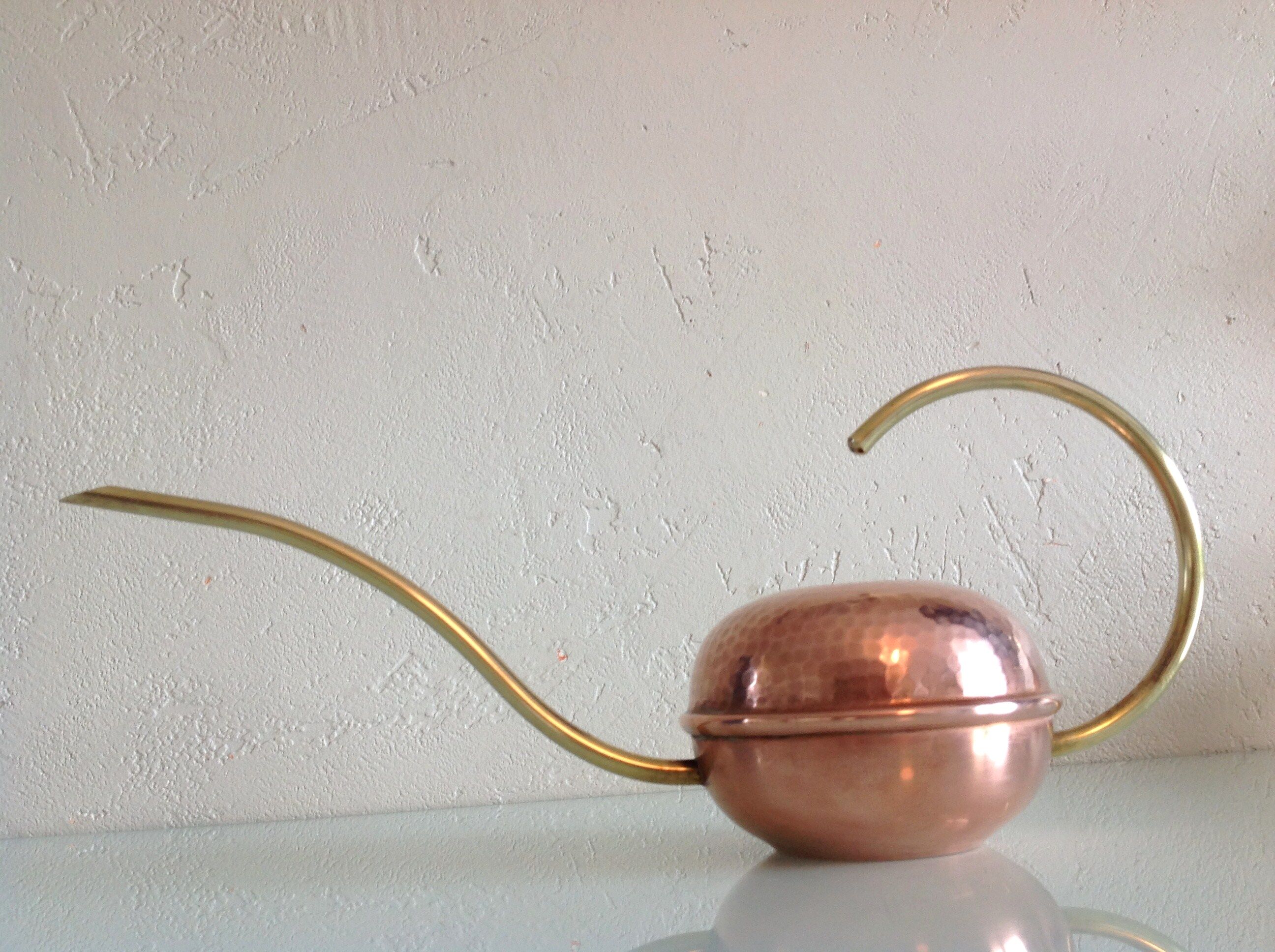 Red copper watering can  60/70