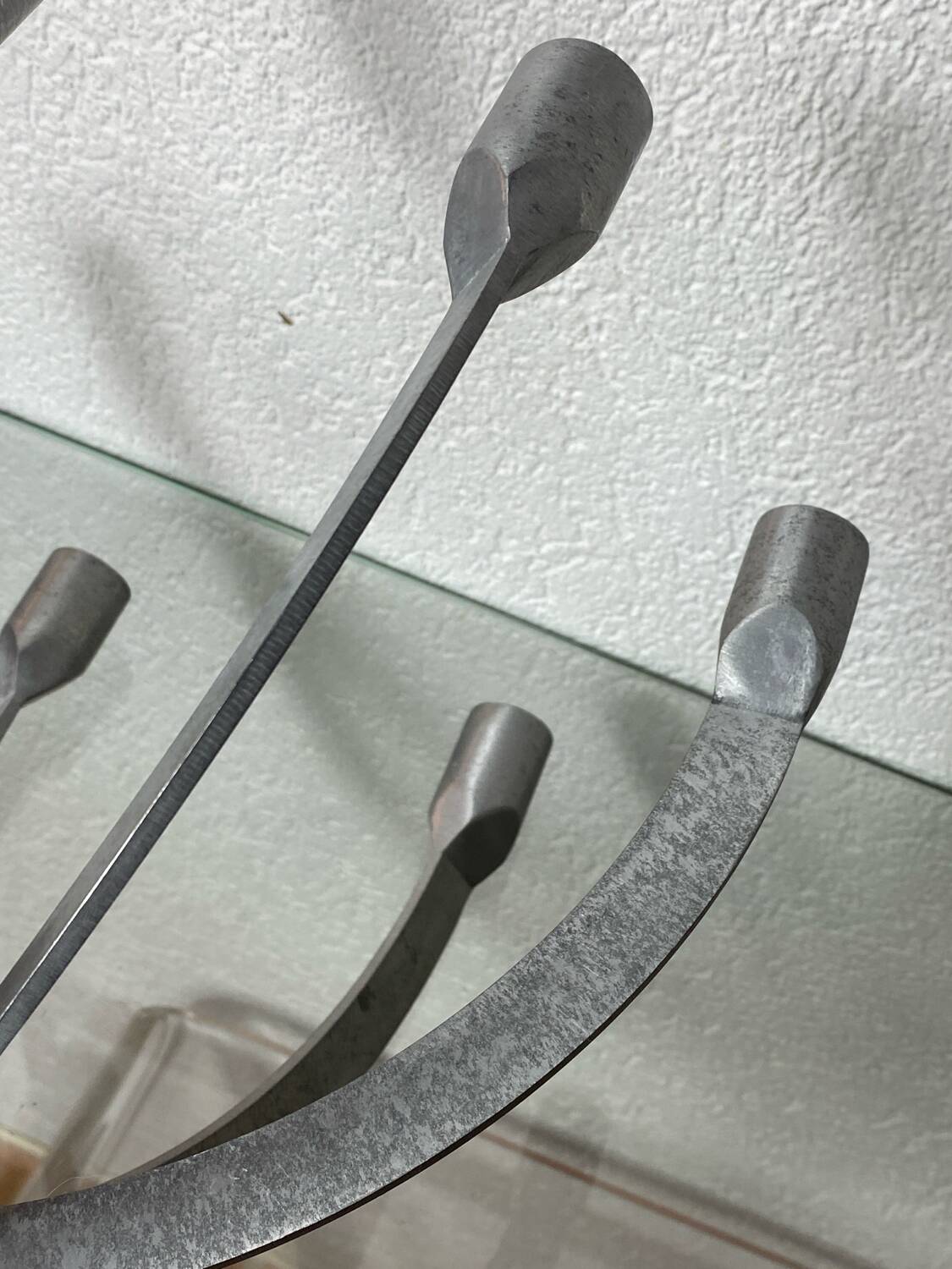 Sigga Heimis aluminum six-branched candlestick