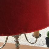 Silver hot water bottle lamp