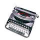 Machine à écrire Remington Noiseless Portable révisée ruban neuf 1932