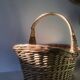 Panier osier tressé