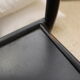 Série de 4 chaises d’école noires