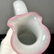 Opaline Pitcher Baccarat / Saint Louis 19th century