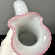 Pichet Opaline Baccarat / Saint Louis 19ème siècle