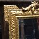 Antique Louis XV style mirror with pretty moldings