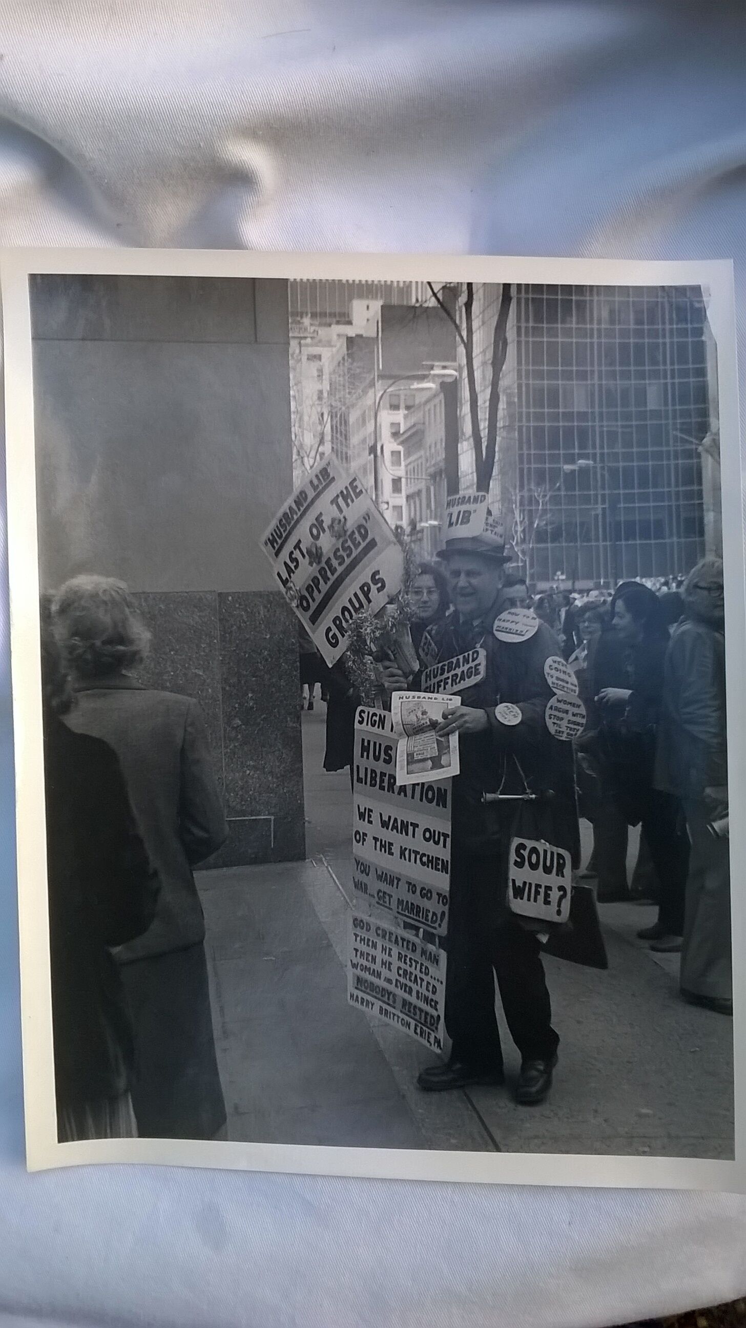 Photography, "New York", demonstration, 1950