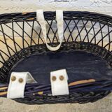 Wicker doll basket