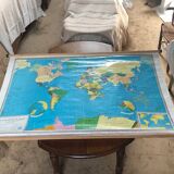 World map of Tunisia