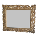 Miroir xixe style louis xv bois stuc doré