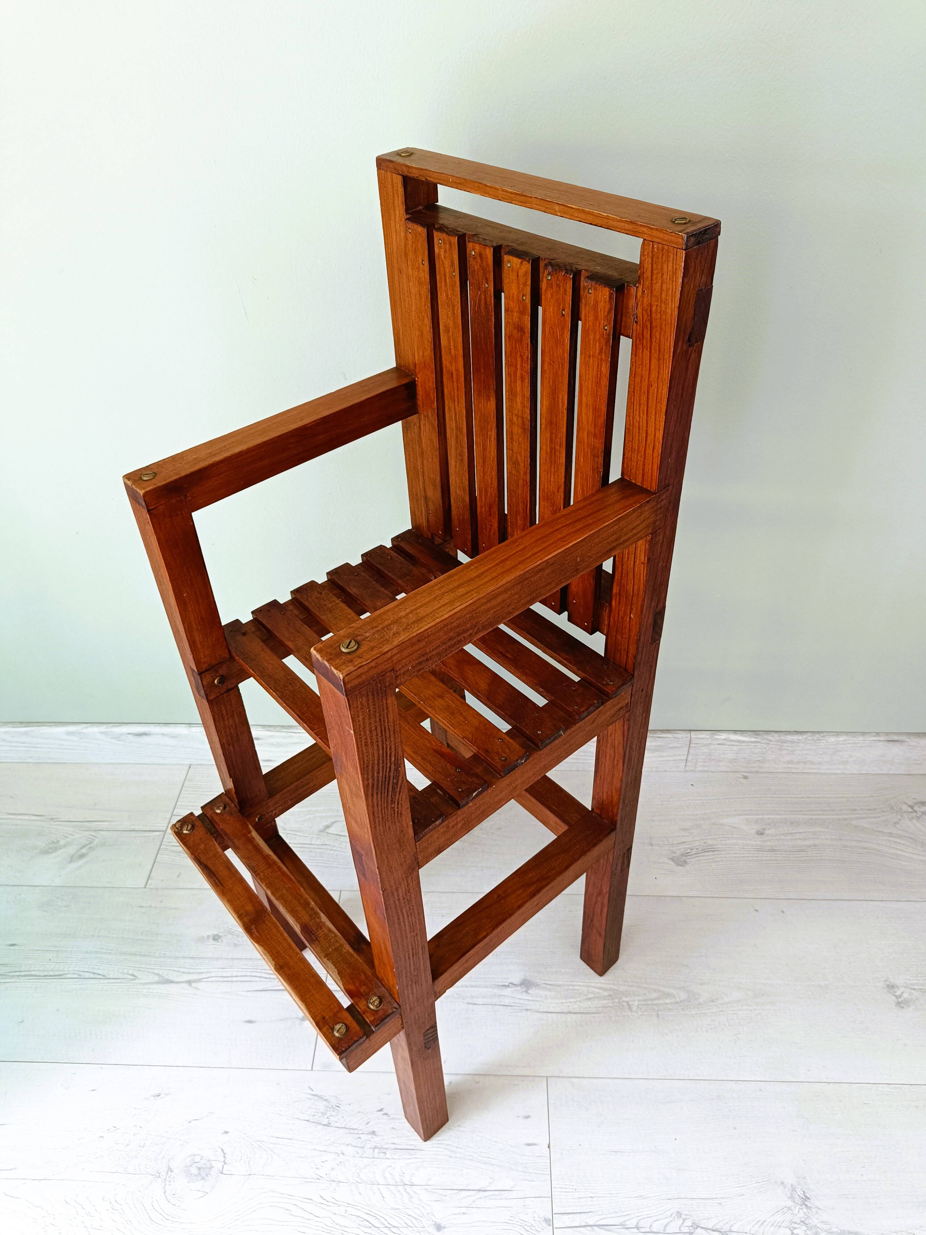 Old children's high chair