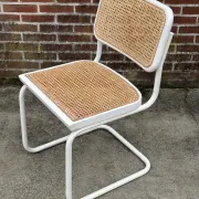 Cesca design chair b32 model in white