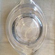 Vide poche ou cendrier cristal art verrier st louis en forme d'oeil