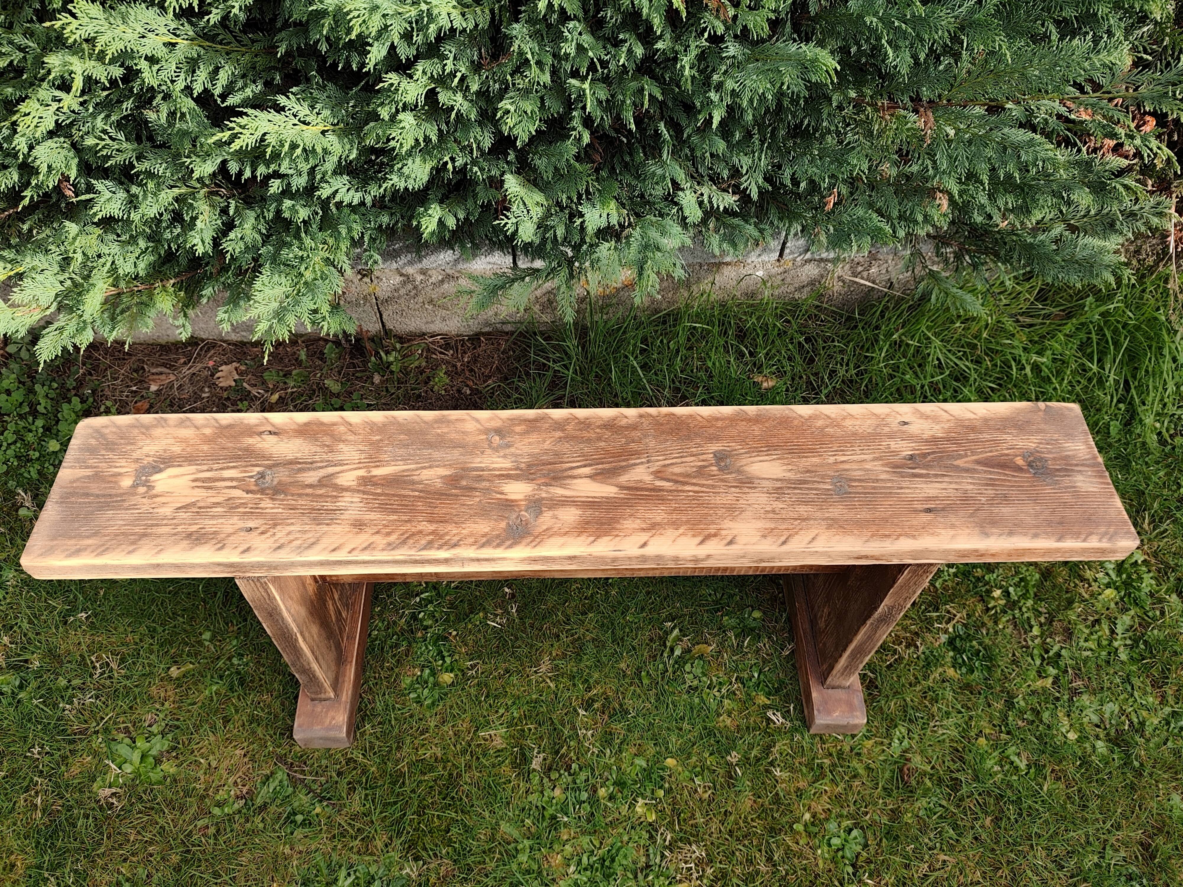 Pine bench 1.18m long