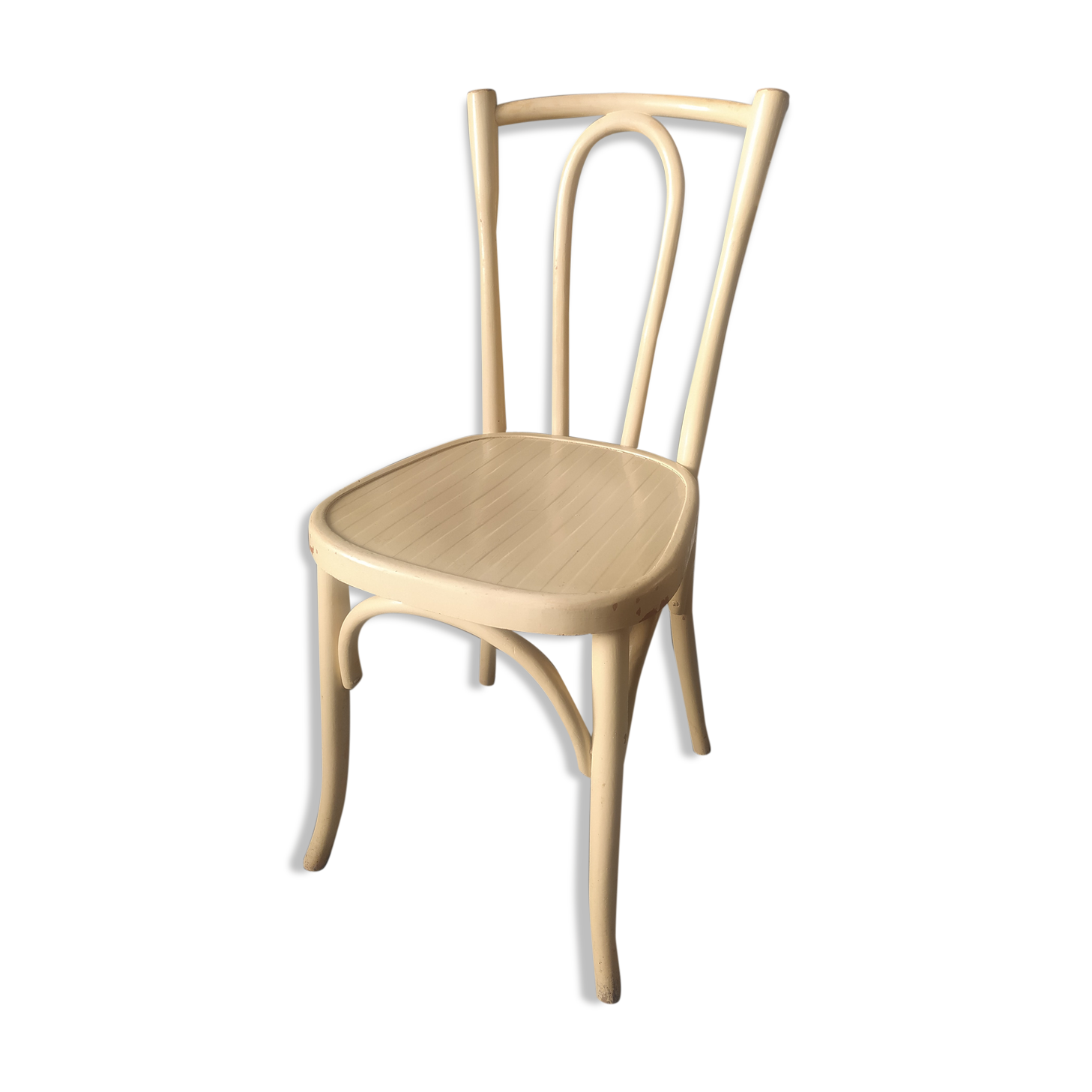 Taxhel curved wooden bistro chair