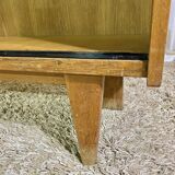 Pair of vintage showcases