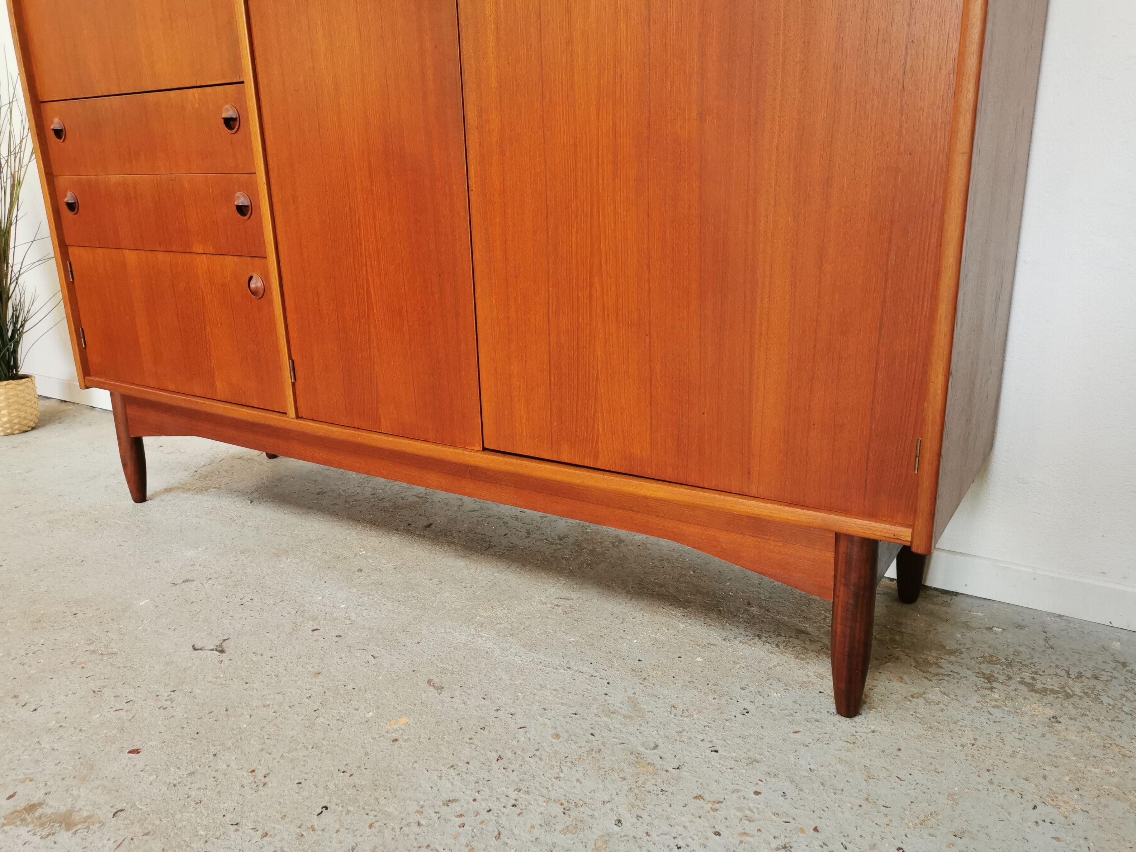 Teak cabinet design Tricoire & Vecchione