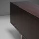 Walnut, metal and leather buffet by Hans von Klier “Il Ponte” for Skipper, 1970s.