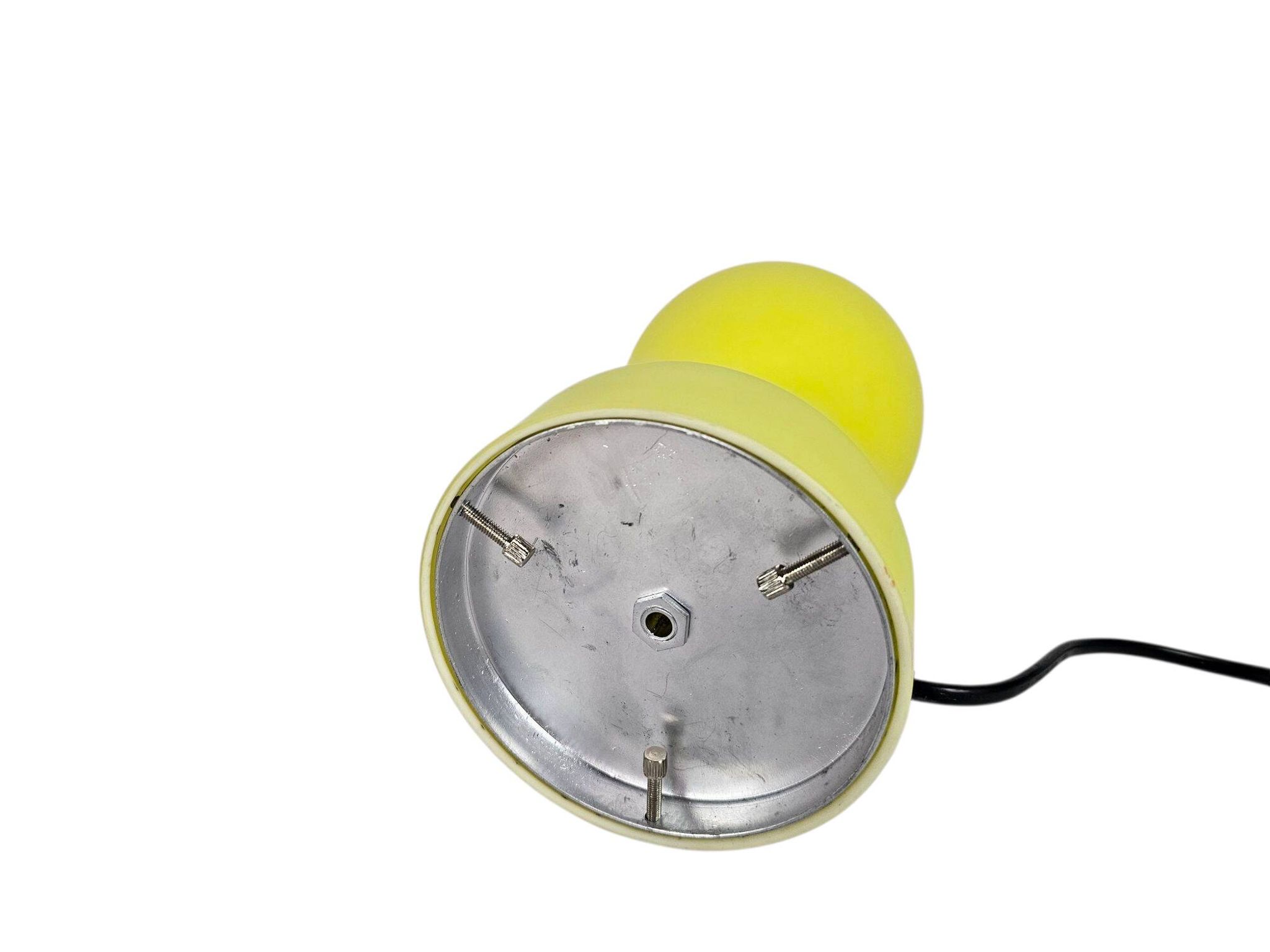 Massive - Ivan Jakes style - Space Age - opal glass - desk lamp - 80's