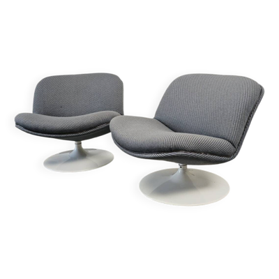 Fauteuils pivotants Artifort 508 conçu par Geoffrey Harcourt