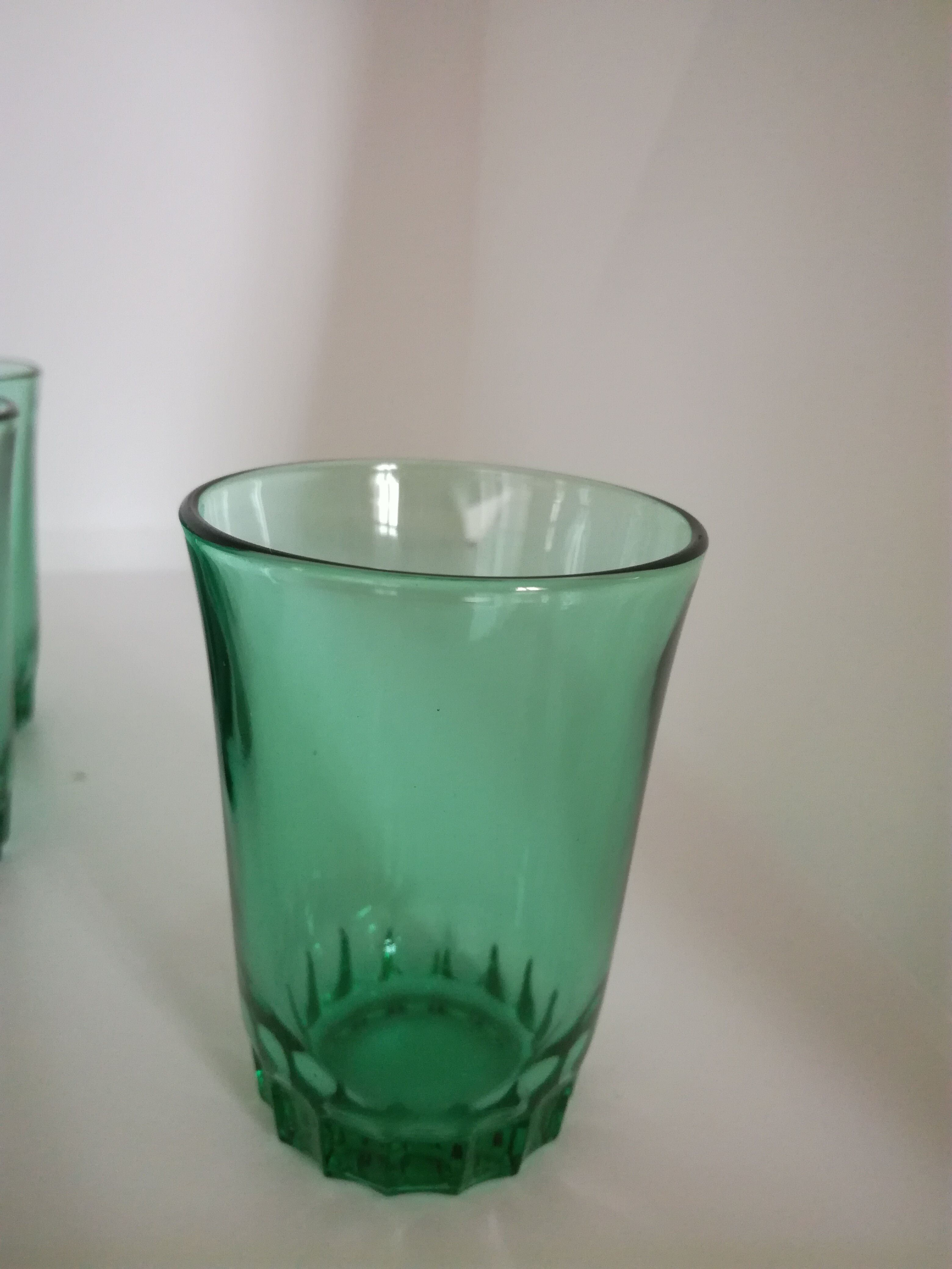 Series of 9 green drinks