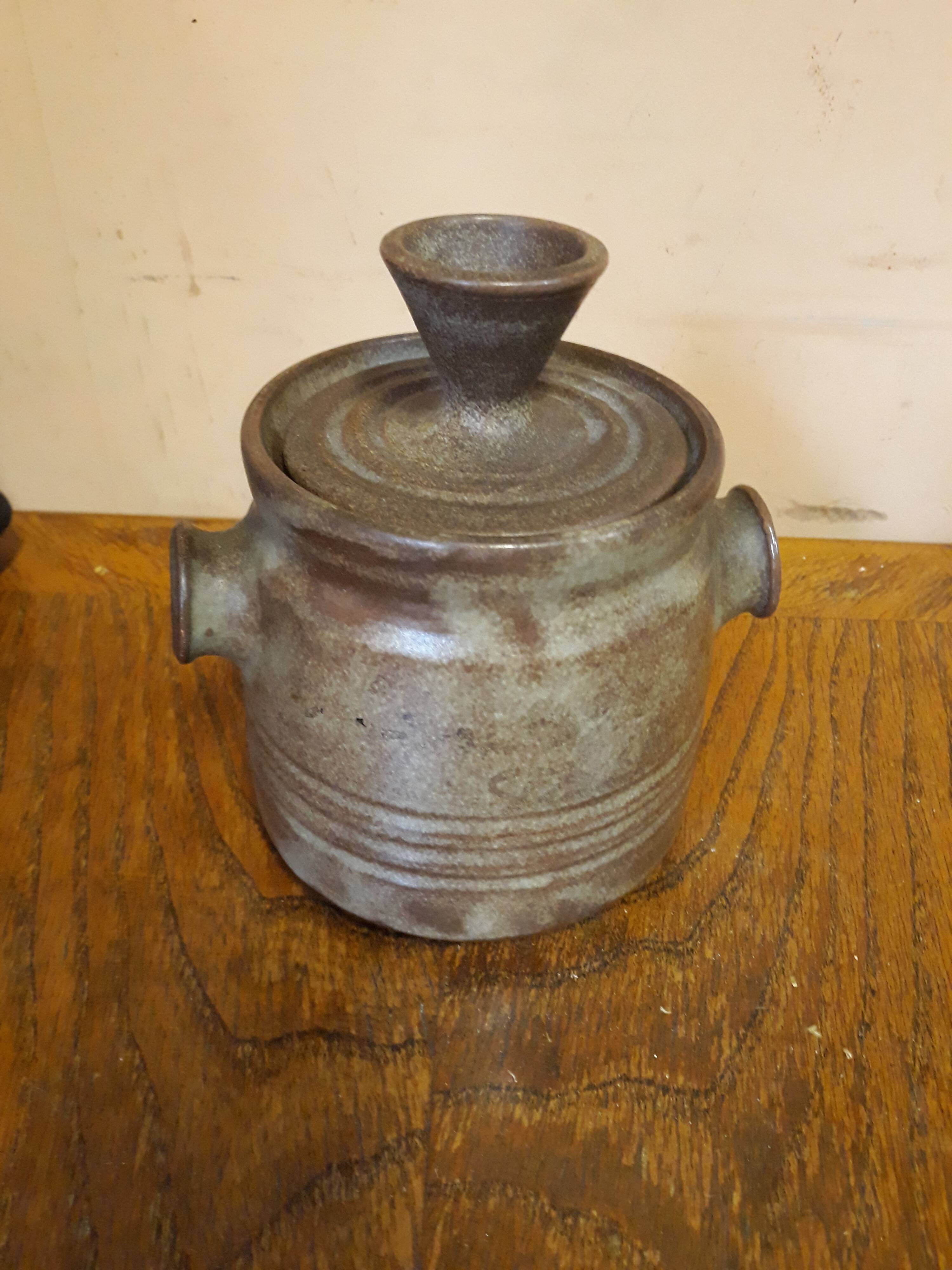 Vintage sandstone pot