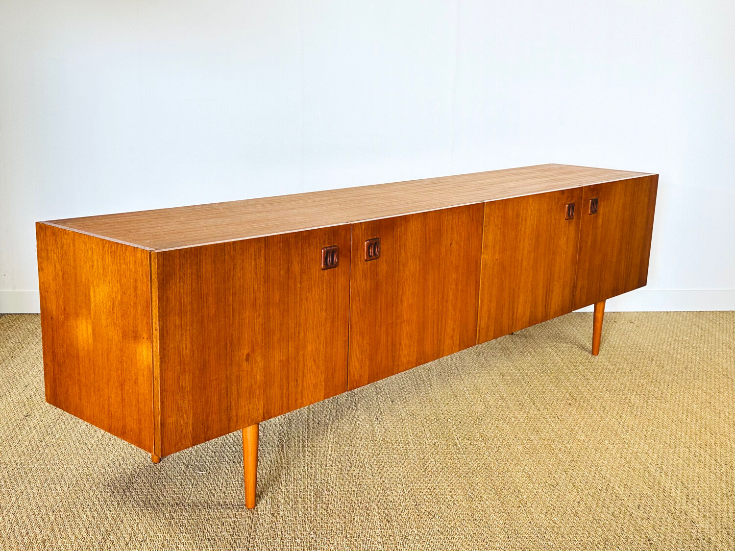 Scandinavian teak sideboard from the 1960s.