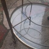 Brass rolling trolley