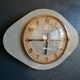 Vintage clock, wall clock "tender green FFR"