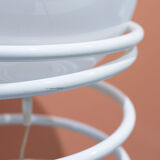 White spiral lamp Woja 1970