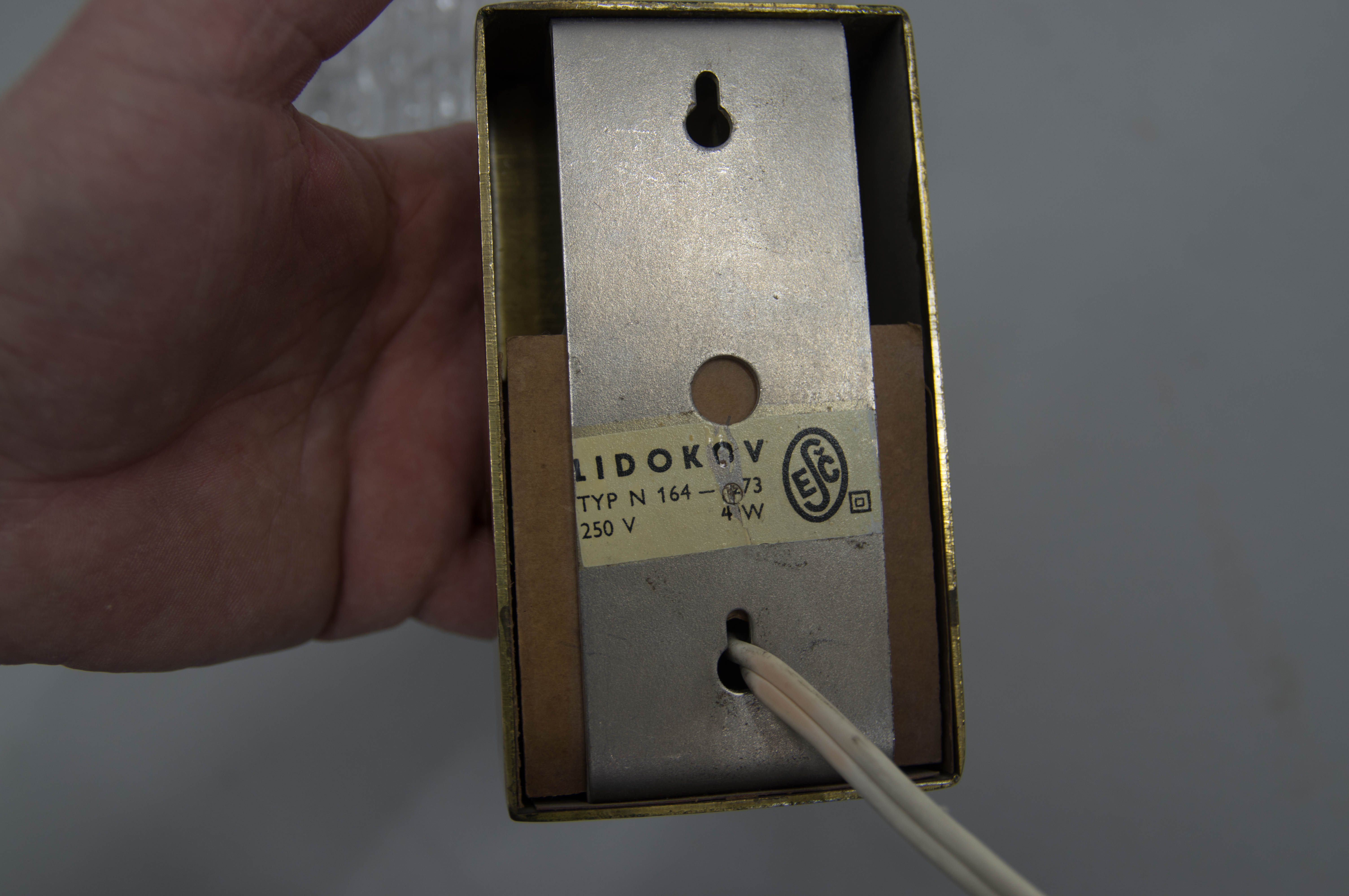 Set of two wall lamps by lidokov, 1970s