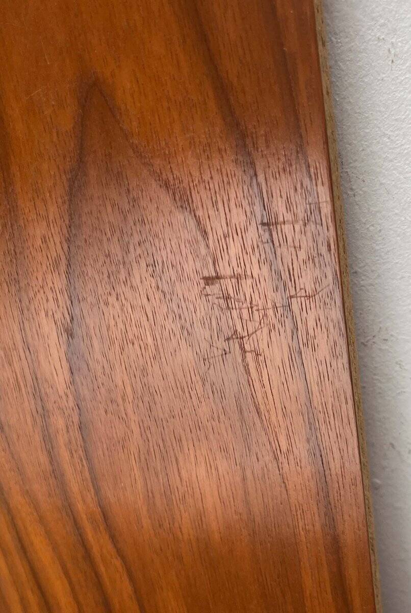 Teak Shelf Modern Mid-Century Cordon Rouge Style, 1960s