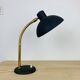 Vintage lamp from the 1950s in brass and black.