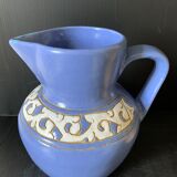 Blue pitcher