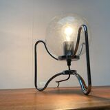Mid-century space age tripod globe table lamp, 1960s
