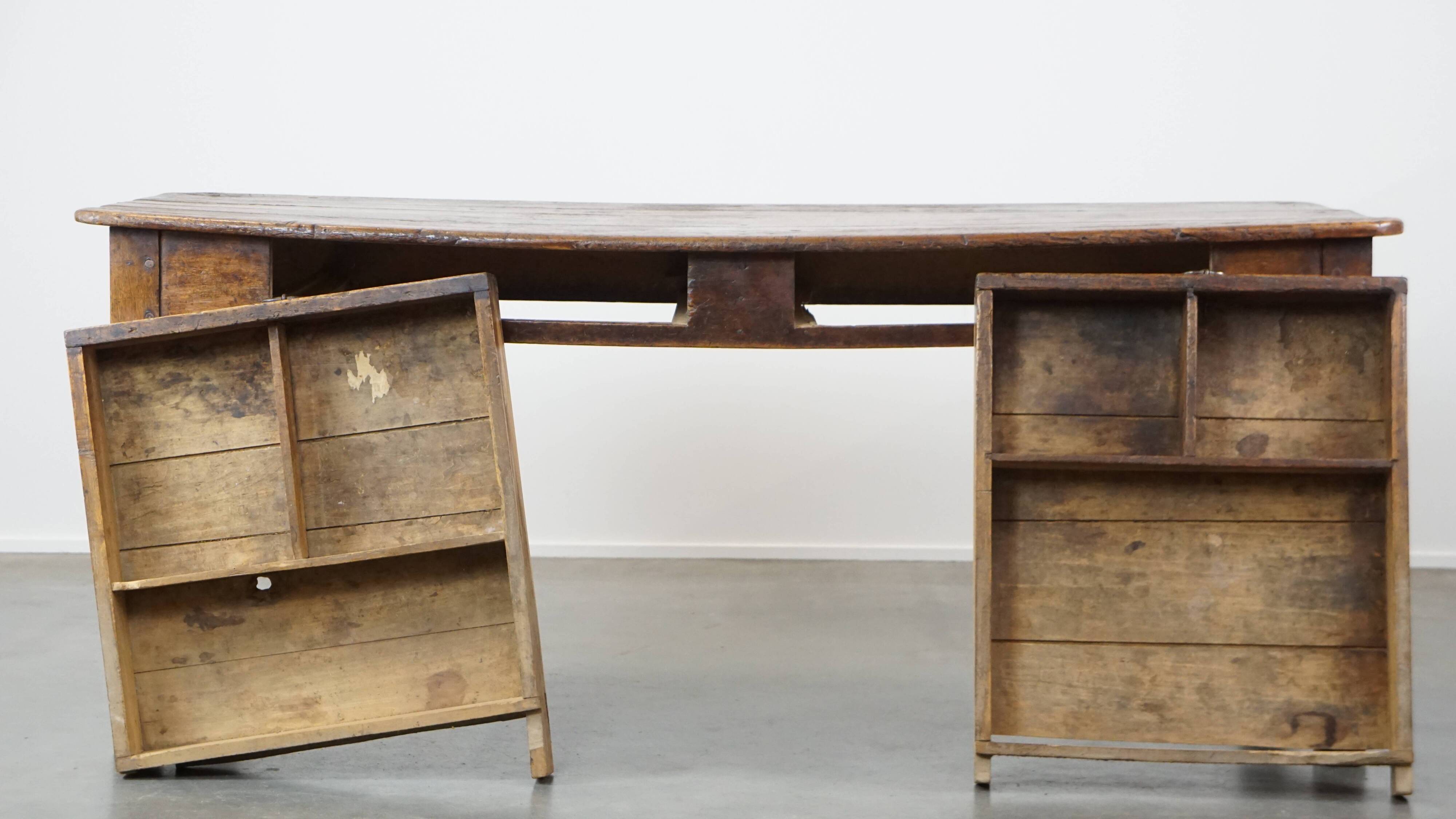 Antique French dining table from the late 18th century