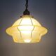 Lampe à main art déco en glaçure d’uranium; symmetrisch gelijnd, Belgique