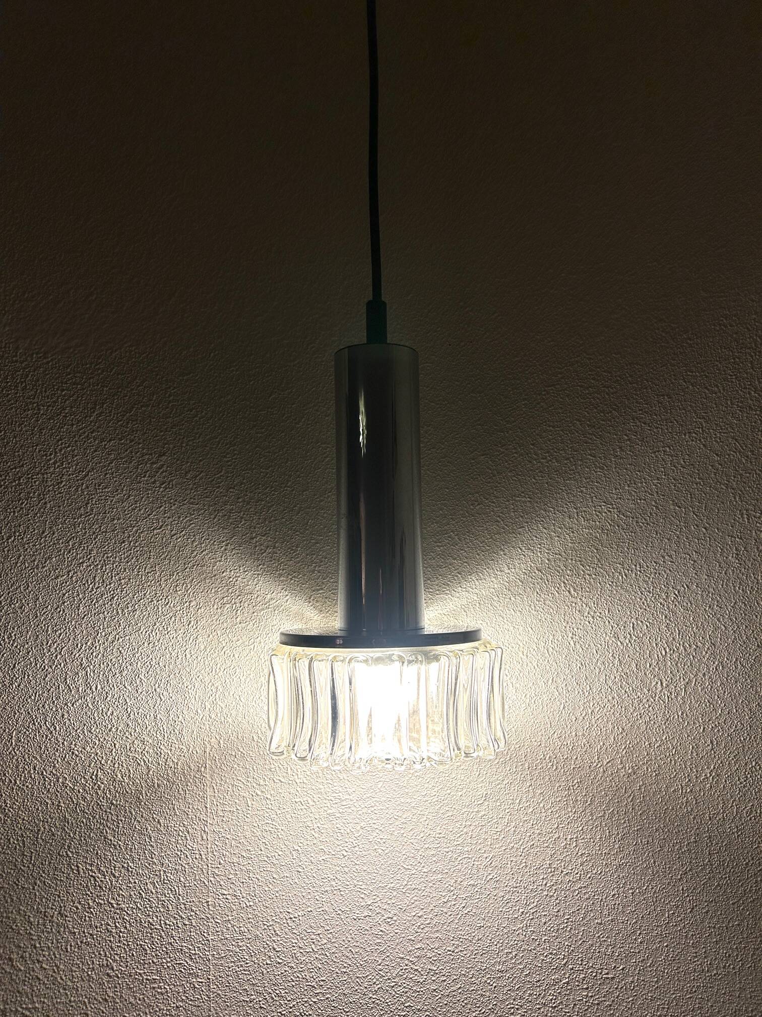 pair of bubble suspensions Staff lights 1970